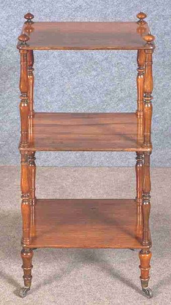 Antique Rosewood Etagere Whatnot