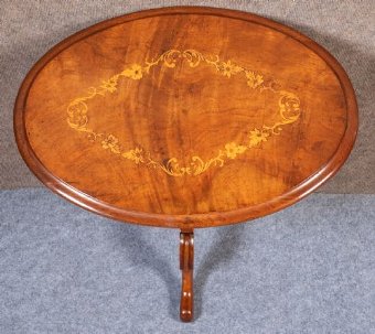 Victorian Inlaid Occasional Table