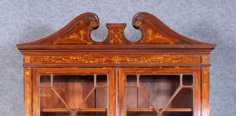 Antique Fine Sheraton Revival Bookcase