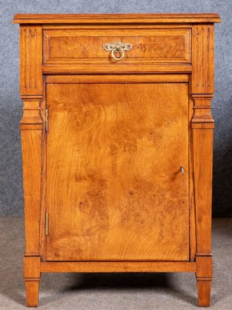 Antique Pair of Pollard Oak Bedside Cabinets
