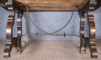 Antique Antique Spanish Style Refectory Table