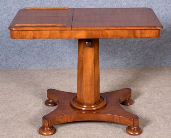 Antique Victorian Adjustable Reading Table