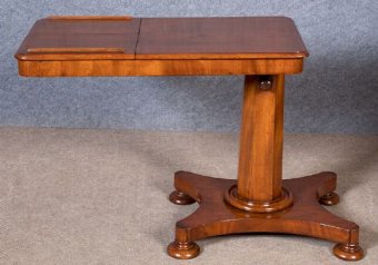 Antique Victorian Adjustable Reading Table