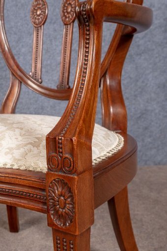 Antique Small Adam Style Occasional Chair