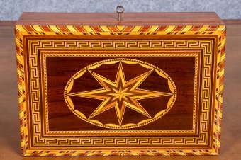 Antique Madeira Award Winning Inlaid Box