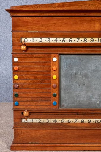 Antique Superior Snooker Scoreboard