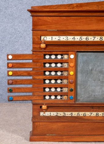 Antique Superior Snooker Scoreboard