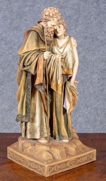 Antique Ernest Wahliss Porcelain Figure