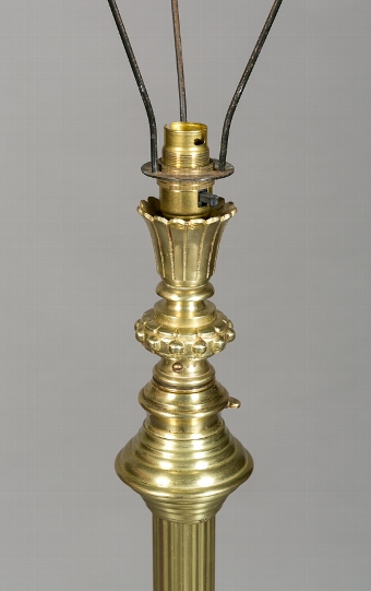 Antique Brass standard lamp