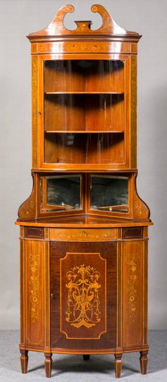 Edwards and Roberts corner cabinet