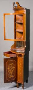 Antique Edwards and Roberts corner cabinet
