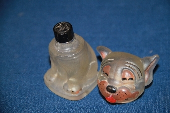 Antique Bonzo Dog Perfume bottle 