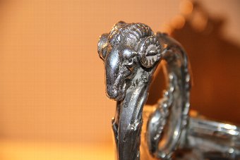 Antique Solid silver center piece/ jardinier