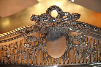 Antique Solid silver center piece/ jardinier