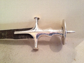 Antique Tulwar sword silver handle. Marcus your email not working for me phone 00353872339221 