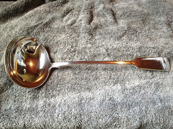 Silver ladle