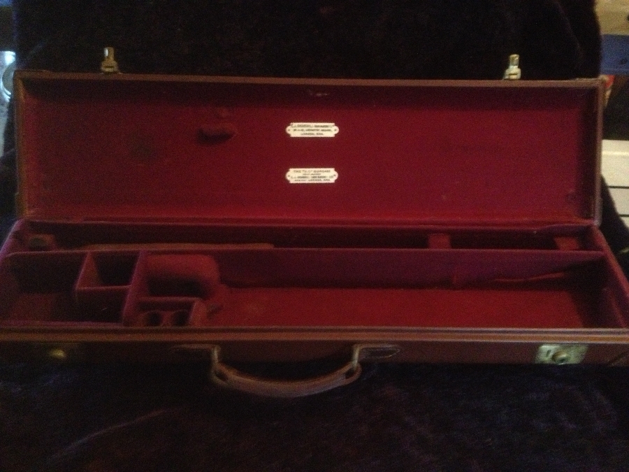 Antique Gun case by Churchill, top maker of guns & cases, Churchill gun ...