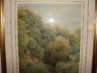 Antique Signed watercolour by Lilian Stannard