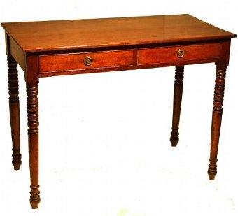 Georgian mahogany side table