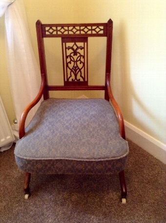 Victorian nursing chair c1890