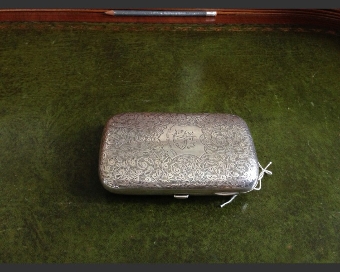 Silver Cheroot Cigar Holder