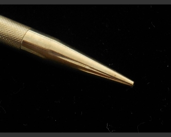 Antique 9ct Gold Propelling Pencil