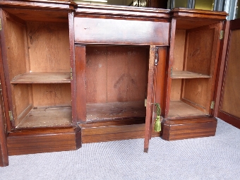 Antique Victorian Mahogany Sideboard Credenza