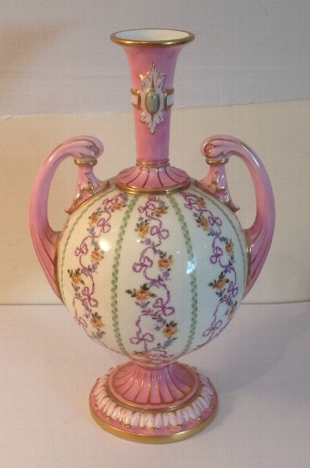 Antique Antique Royal Worcester bone china vase