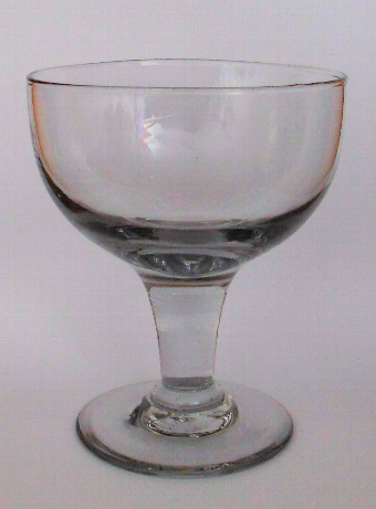 Victorian glass rummer