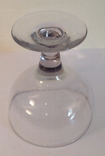 Antique Victorian glass rummer