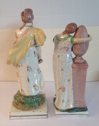 Antique Two early 19th Century figures 