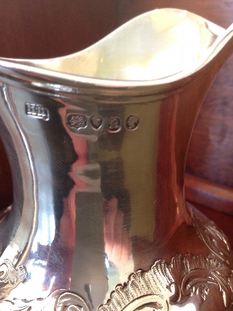 Antique Henry Holland Sterling Silver Cream Jug - 1848
