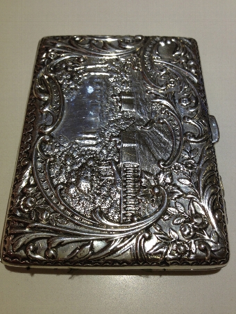 Antique Stunning Silver Victorian Aide Memoire