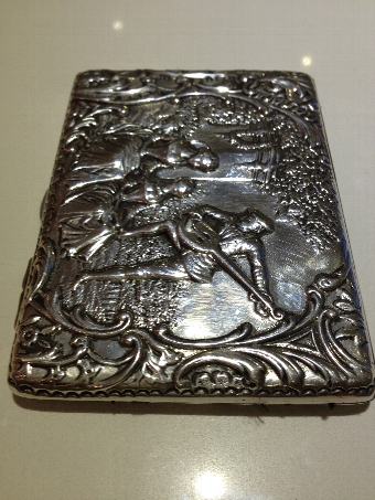 Antique Stunning Silver Victorian Aide Memoire
