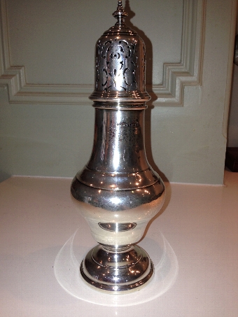 Sterling Silver Sugar Caster in the Georgian Style
