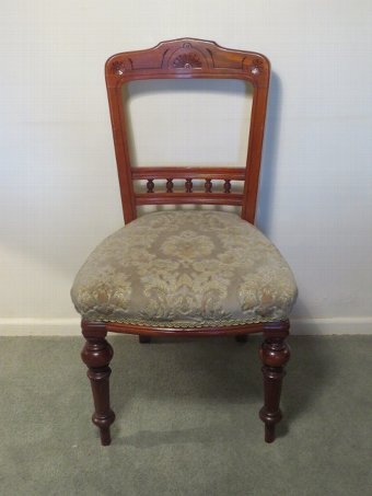 Good Solid Quality Victorian Mahogany Side Chairs