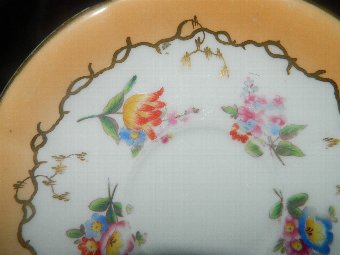 Antique Minton cup and saucer 1850