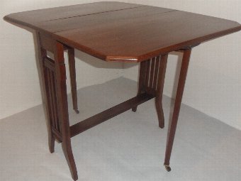 Antique Edwardian Sutherland Table in Mahogany