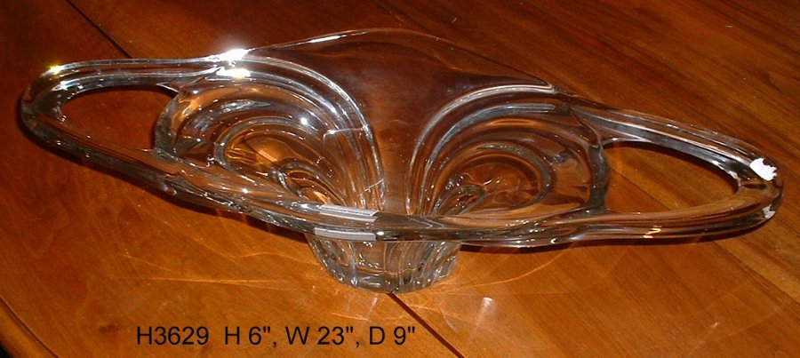 Long Glass Dish  H3629