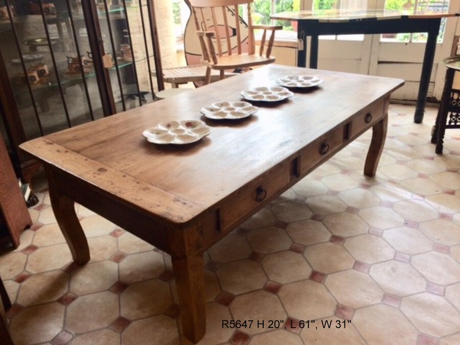 Low table from Burgundy