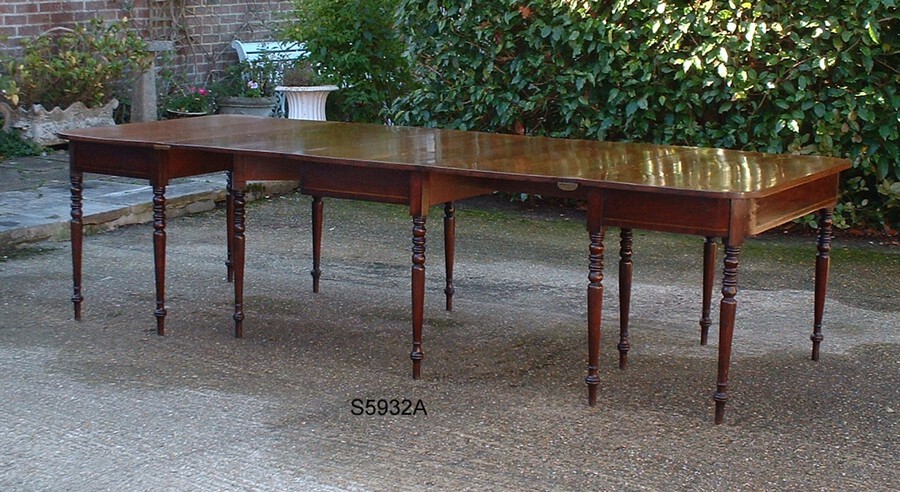 Large Mahogany Dining Table