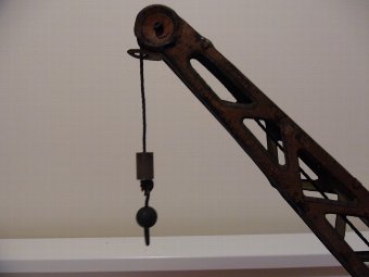 Antique Very Rare Levy George (Gely) Dockside Mechanical Crane (circa 1925-1935)