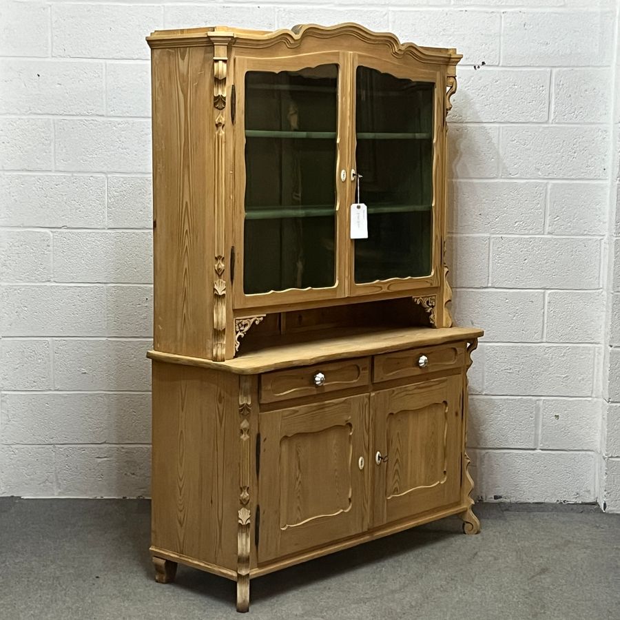 Antique Beautiful Glazed Antique Pine Dresser (B4900F)