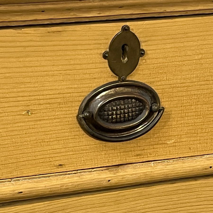 Antique Georgian 2 Over 3 Pine Chest Of Drawers (D2306D)