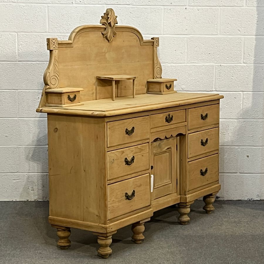 Antique Stunning Victorian Pine Chiffonier (D4902E)