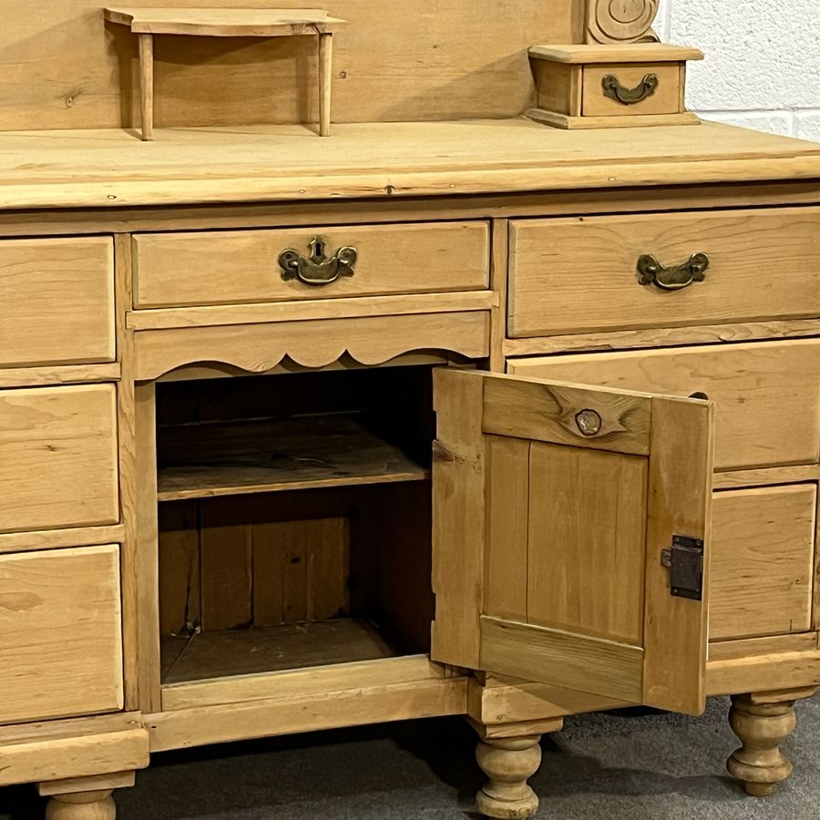 Antique Stunning Victorian Pine Chiffonier (D4902E)