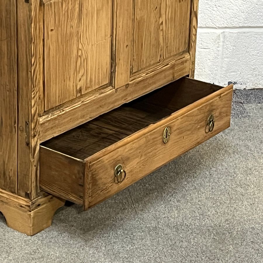 Antique Small Georgian Pine Mule Chest (D6152C)