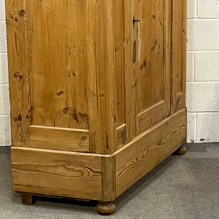 Antique Late 19th Century Antique Pine Wardrobe (Dismantles) D6000E