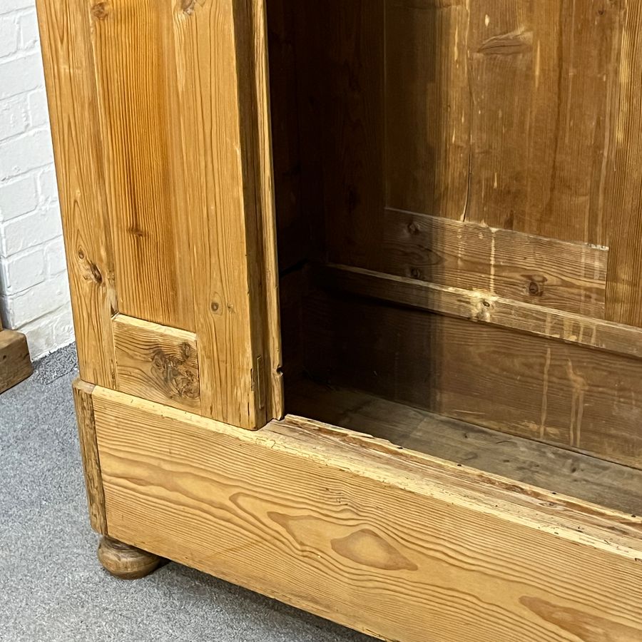 Antique Late 19th Century Antique Pine Wardrobe (Dismantles) D6000E