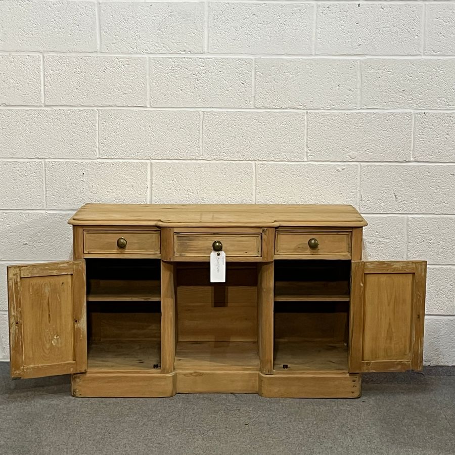 Antique Small Victorian Pine Dressing Table Writing Desk (E2000C)